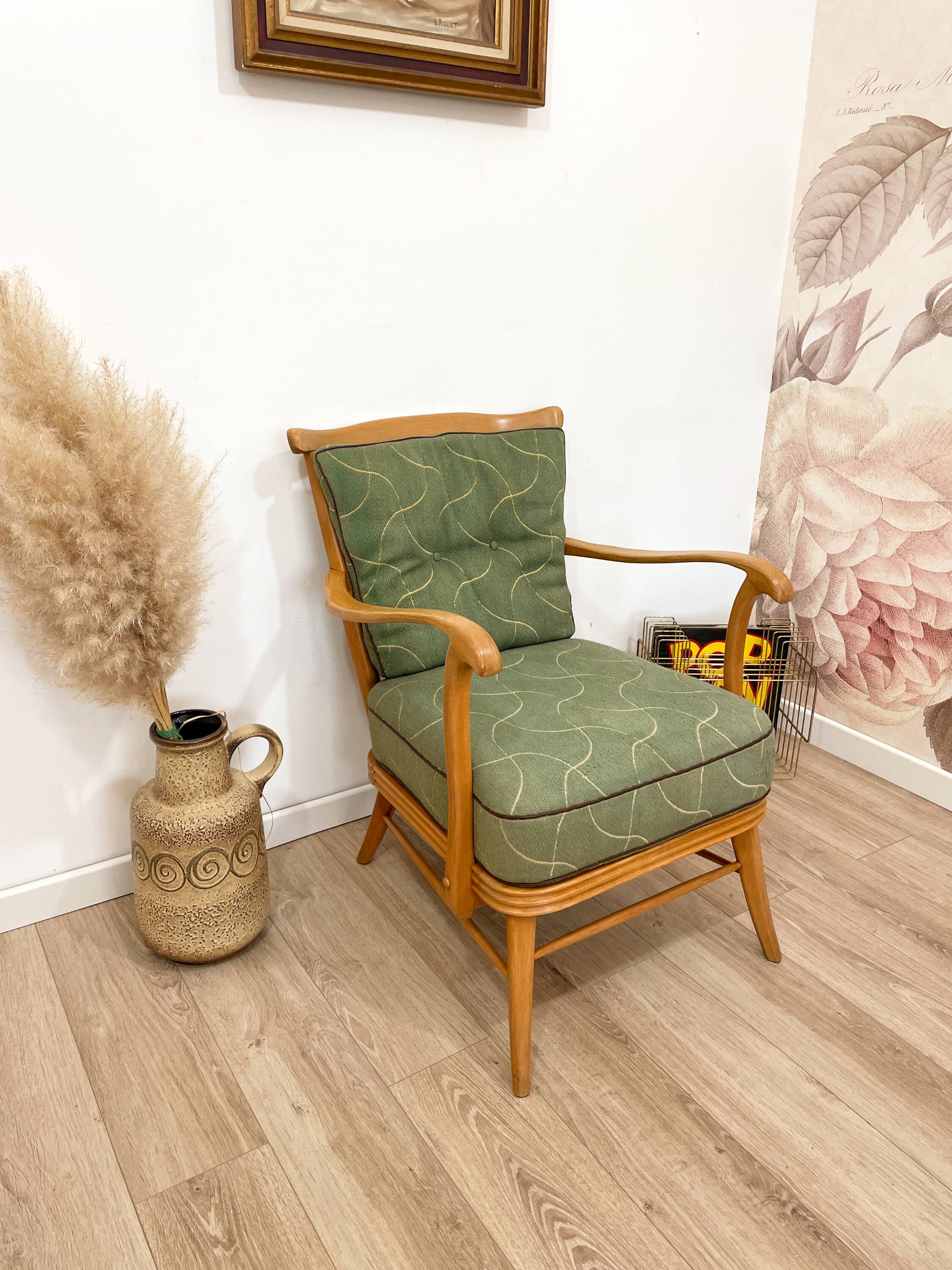 German armchair from the 1950s - Scandinavian style