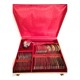 Fleuron (Christofle) ménagère en métal argenté - 37 pièces/12 personnes Vintage Années 70