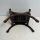 Vintage curule bench bench