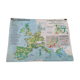 Old big map Hatier: The European community. 154 x 115 cm.
