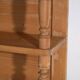 Antique pine dresser – European rustic furniture with shelves – circa 1940