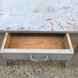 Small wooden farmhouse table