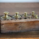 Brass weight box
