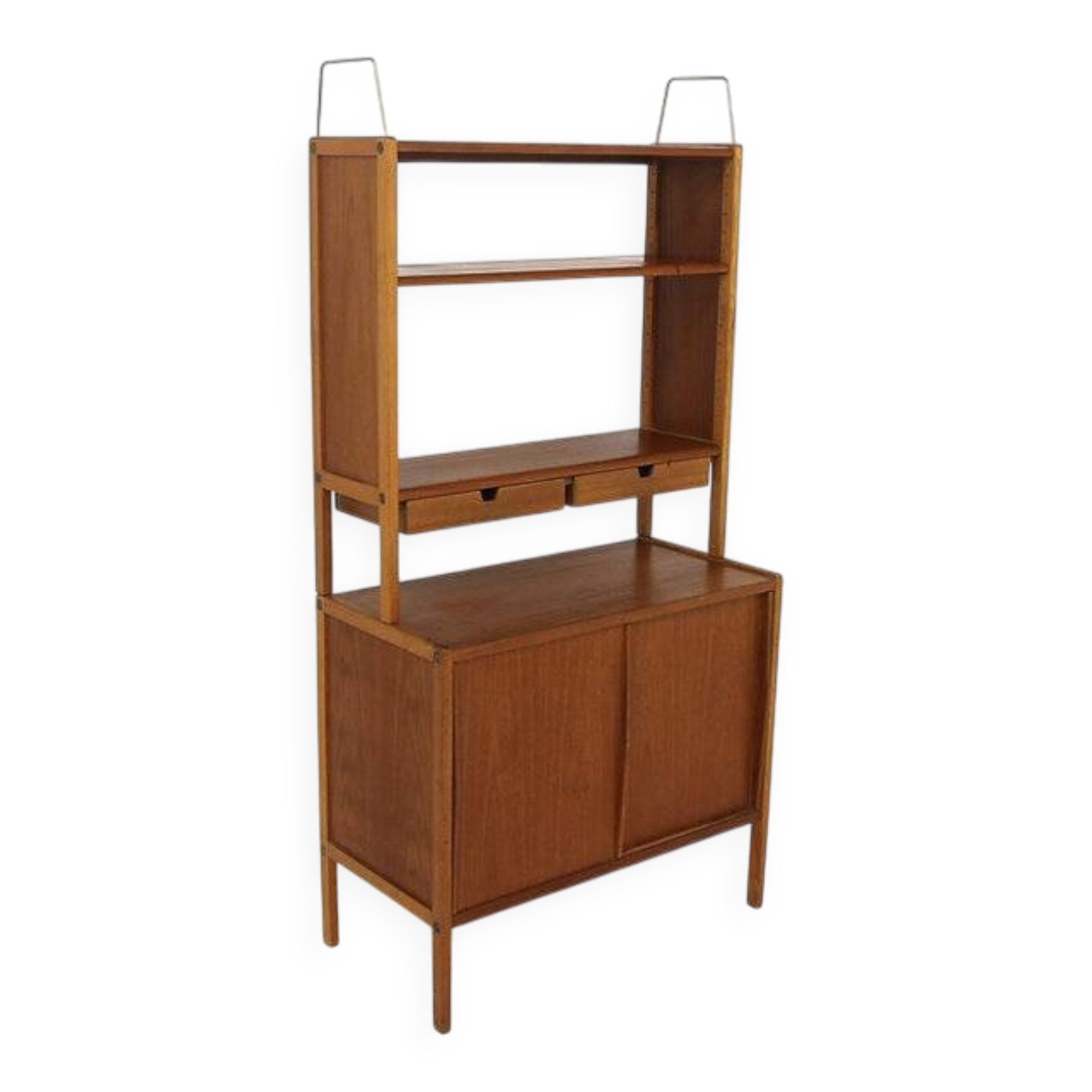 Scandinavian teak bookcase, Bertil Fridhagen, Bodafors, Sweden, 1960