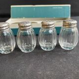 Coffret Cardheilhac de salières et poivriers Christofle – Argent 950/1000e