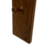 2 portemanteaux muraux danois vintage en teck