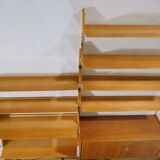 Design shelving system shelf teak wall shelf WK furniture 50s 60s