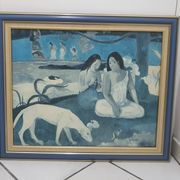 Painting AREAREA by Paul Gauguin authentic reproduction on canvas - publisher Hazan