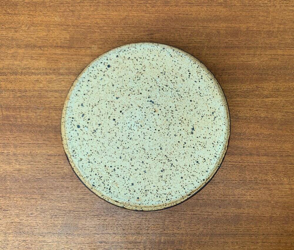 Danish studio pottery bowl from the mid-century by Erik Askholm, 1960s