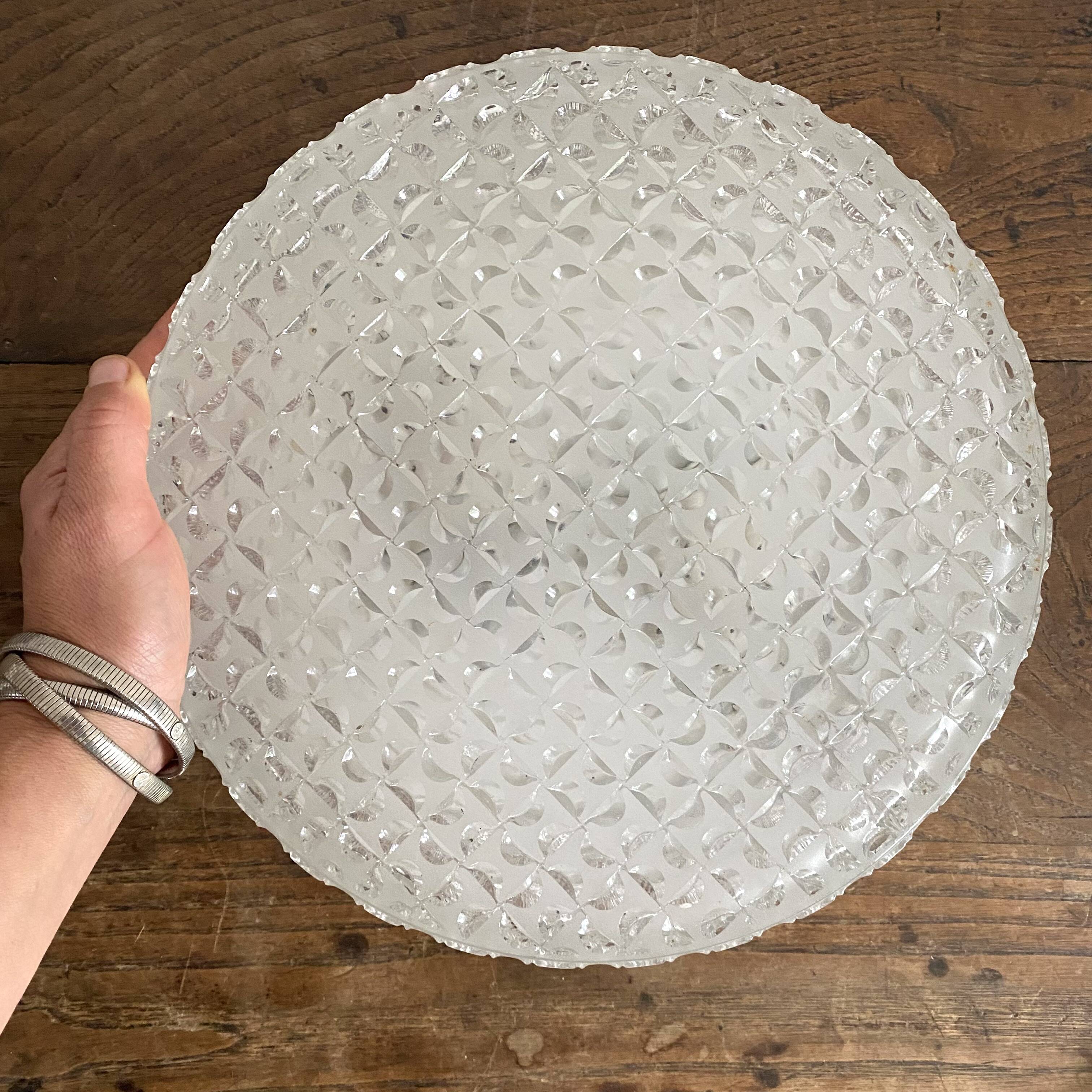 Industrial round ceiling light 30 cm