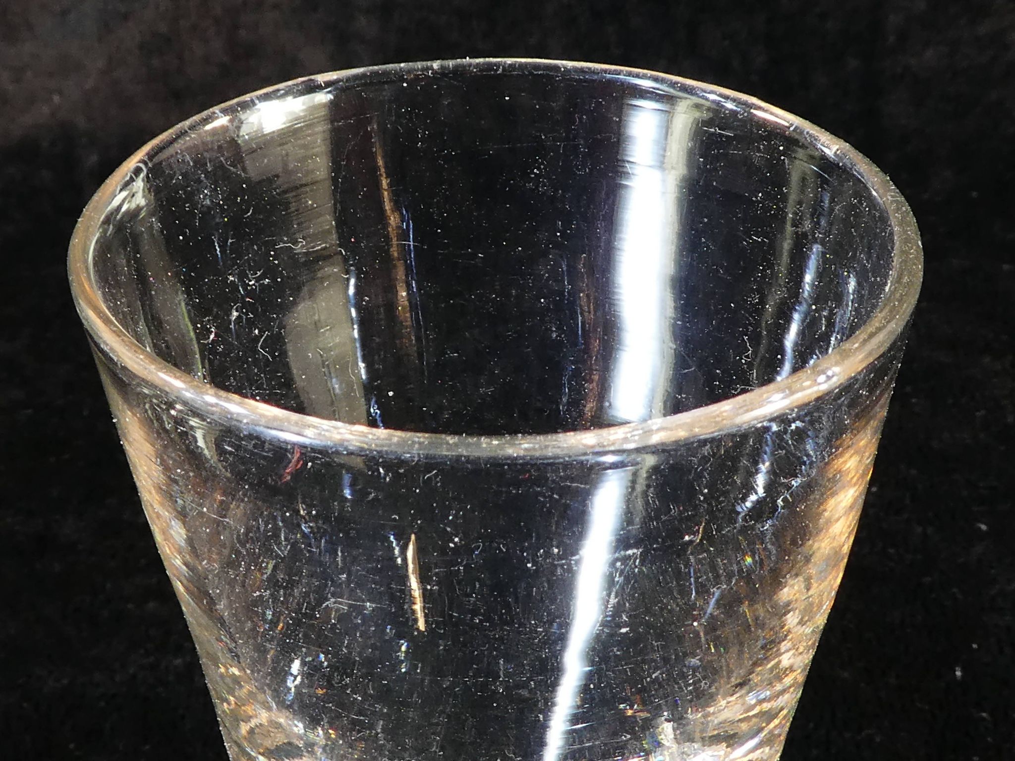 Large Glass absinthe blown glass
