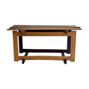 Banc italien du milieu - double bois
