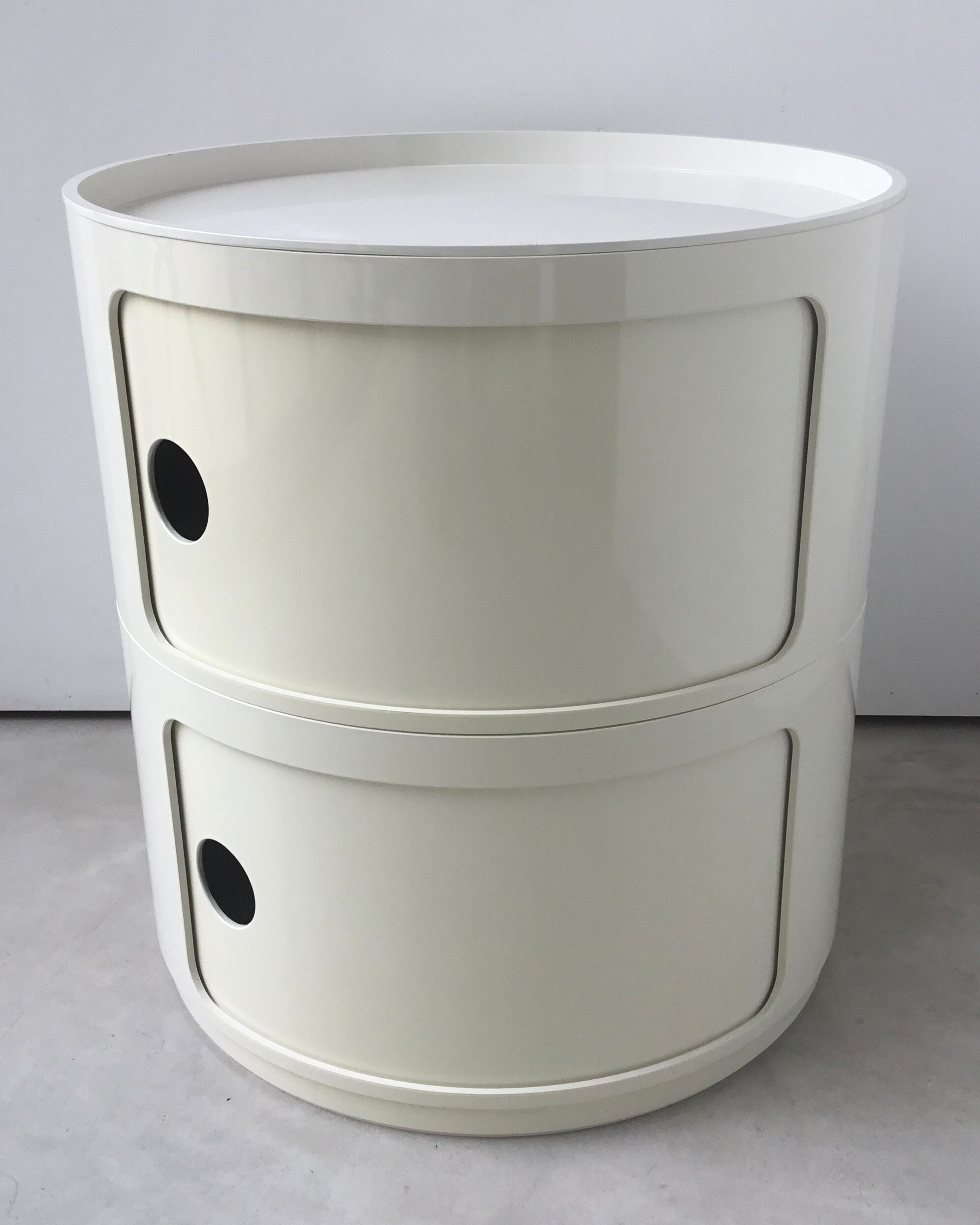 Commode ou rangements rondo par Anna Castelli pour Kartell - made in Italy - 1970