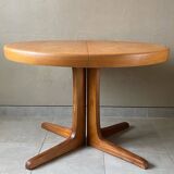 Vintage Baumann table with 2 extensions