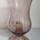 Vintage Biot blown glass tealight holder