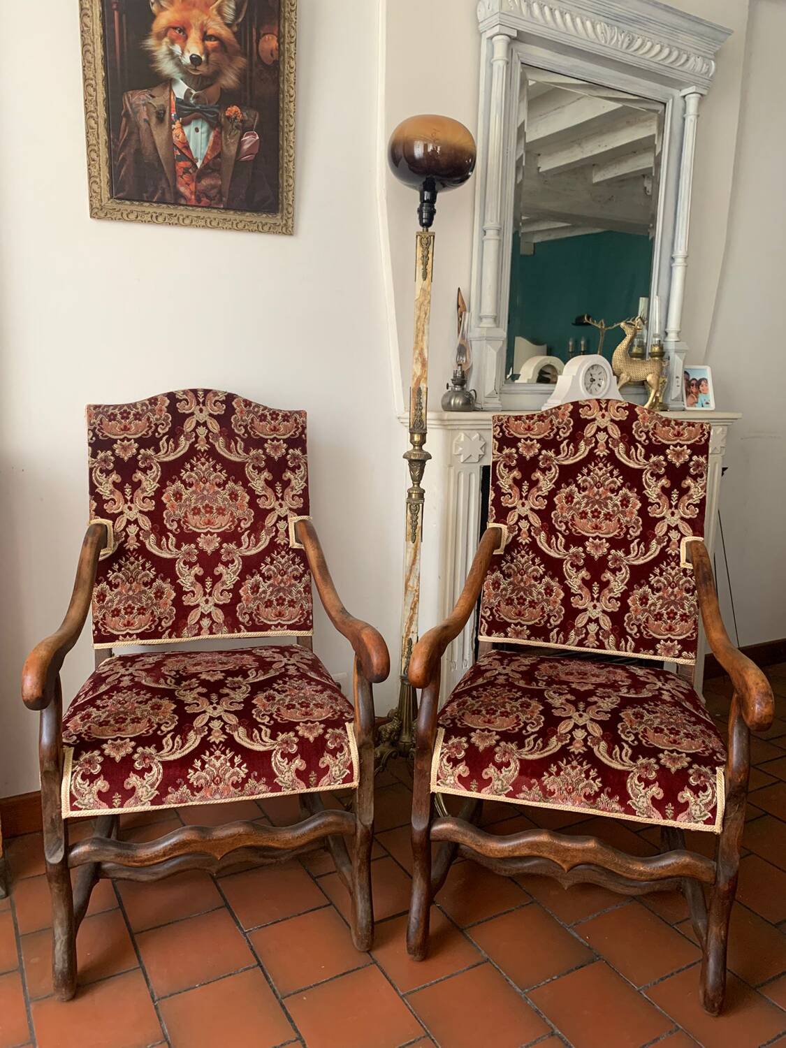 Ancienne Paire de fauteuils