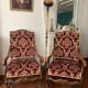 Antique pair of armchairs