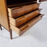 Sekretary in Walnut by Francisek Mezulanik for UP Zavody, 1960