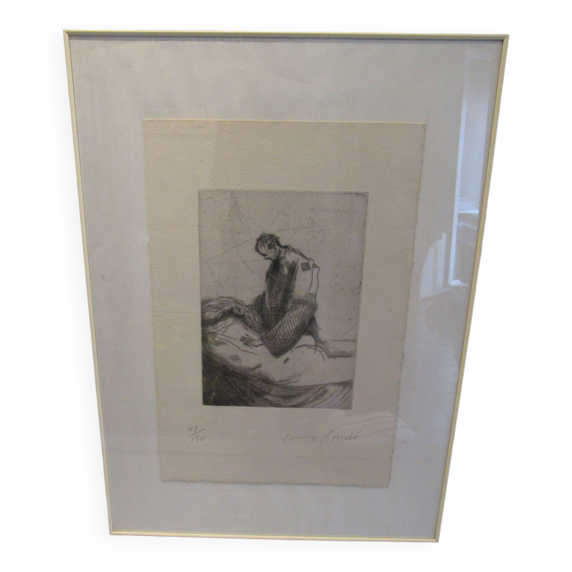 Gravure numérotée et signée Miguel Condé | Selency