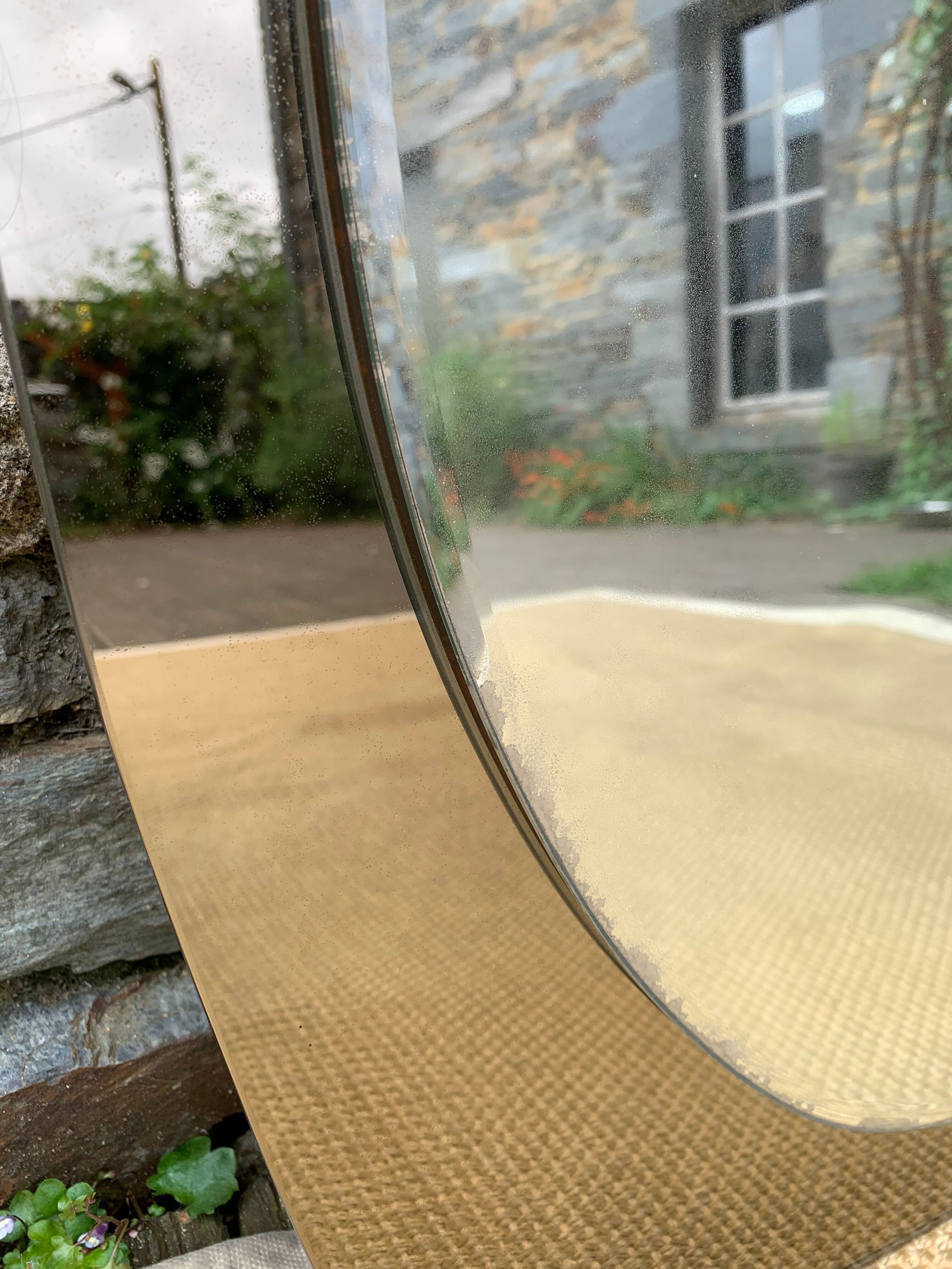 Mirror double tint Veca 70s 52X71cm