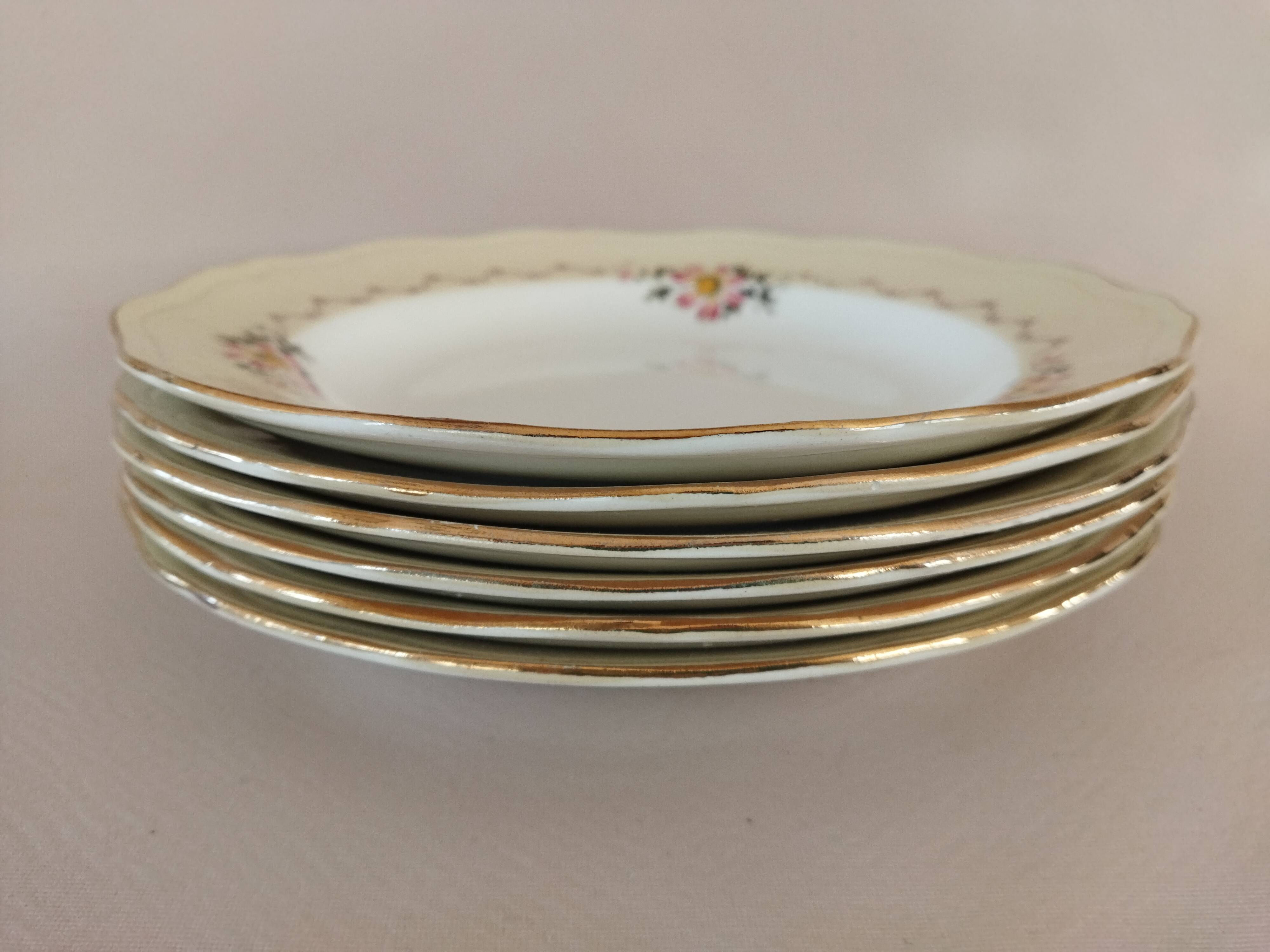 6 L’Amandinoise soup plates