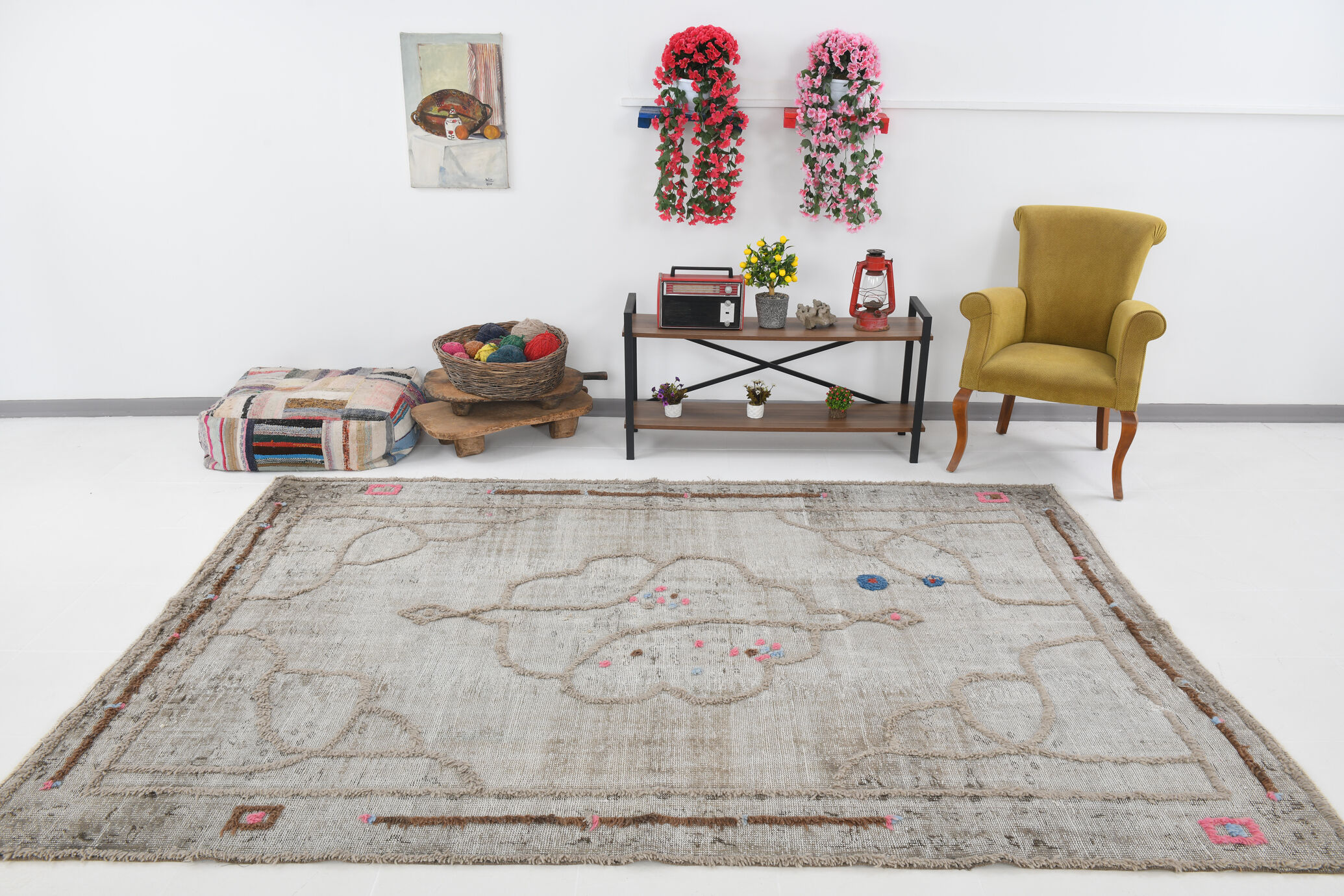 High pille wool turkish rug, 293x209cm