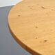 Round dining table, Méribel France, around 1970.