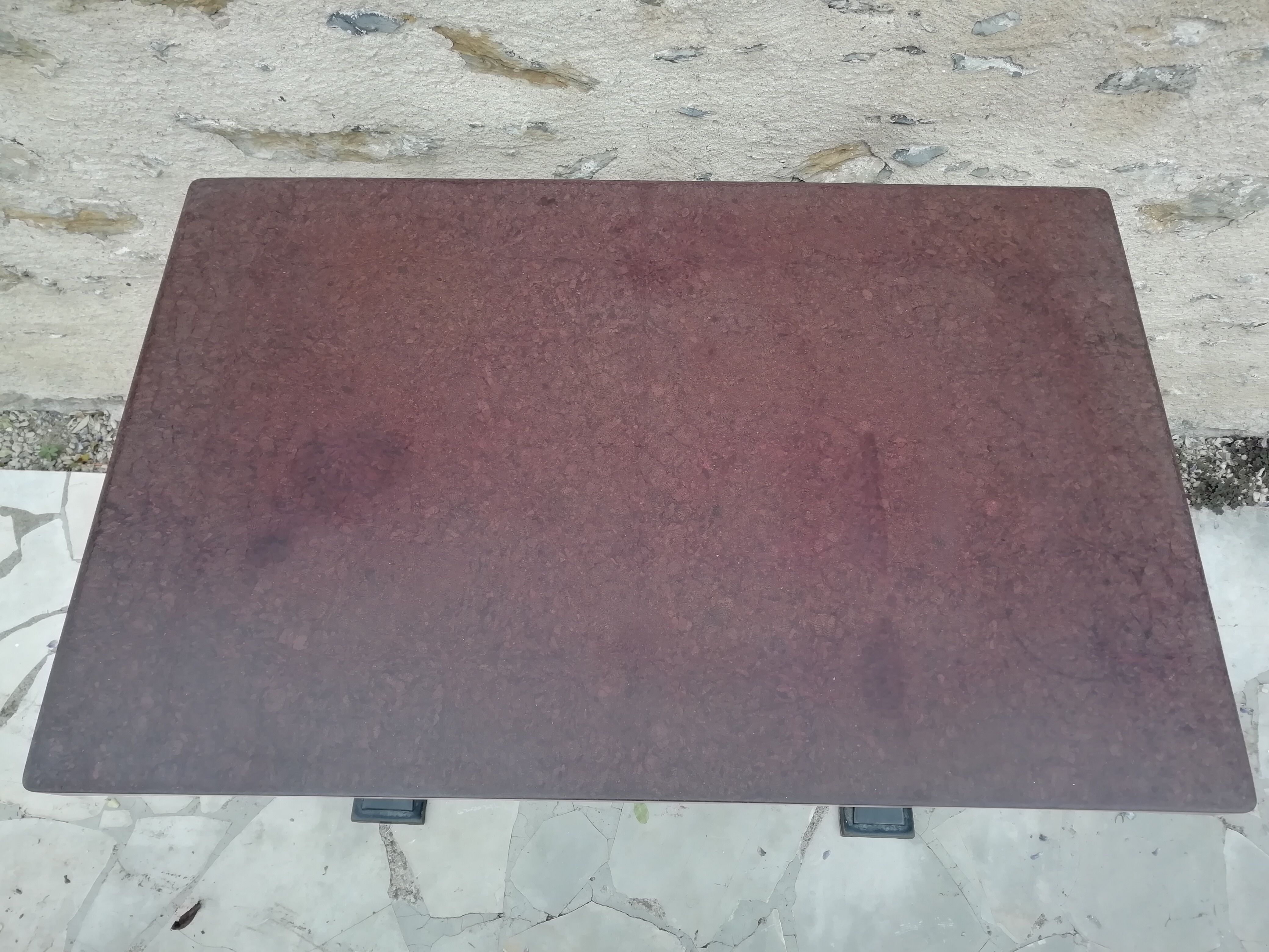 Lot of 4 tables bistro "Lelong"
