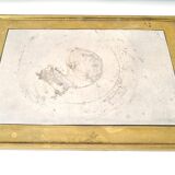 Brutalist Tray Signed "David Marshall" in cast iron