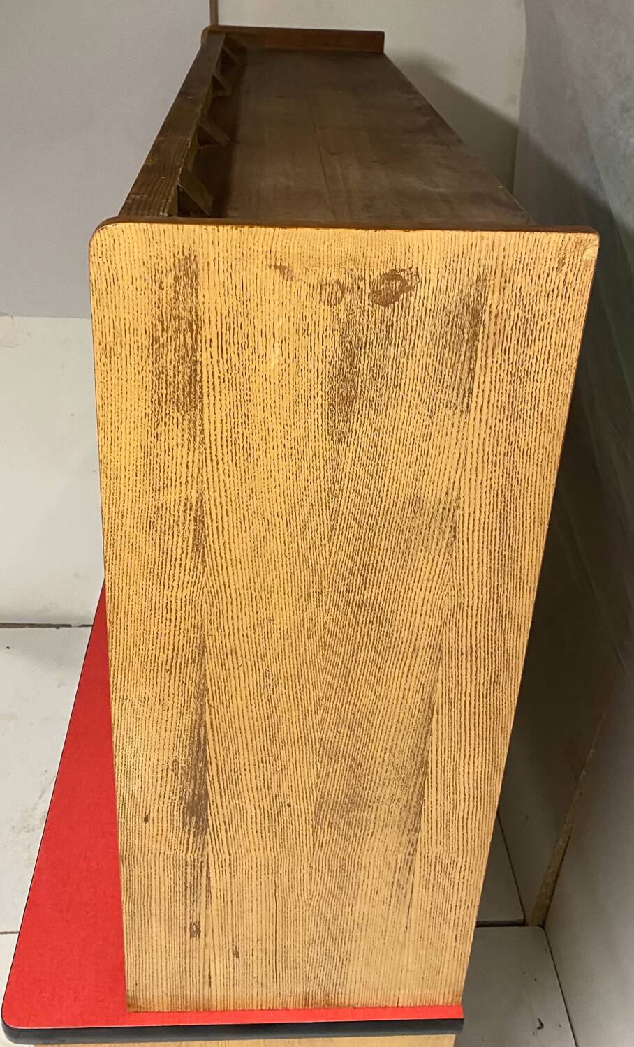 Vintage kitchen buffet with compass legs