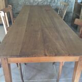 Farm table - 2m40 - 2 drawers