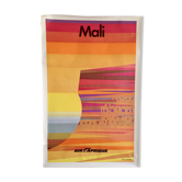 Affiche Air Afrique Mali Alain Carrier 1970