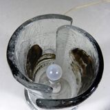 Lampe de table en verre par Mazzega, Italie