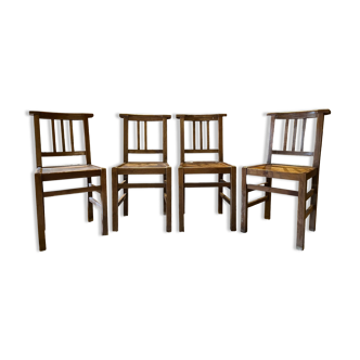 Lot de 4 chaises de bistrot