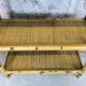 Vintage rattan shelf