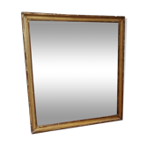 Miroir doré à la feuille d'or - 40x36cm