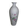 Soliflore/vase aux pivoines en porcelaine