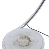 Chromed metal floor lamp. 1970s