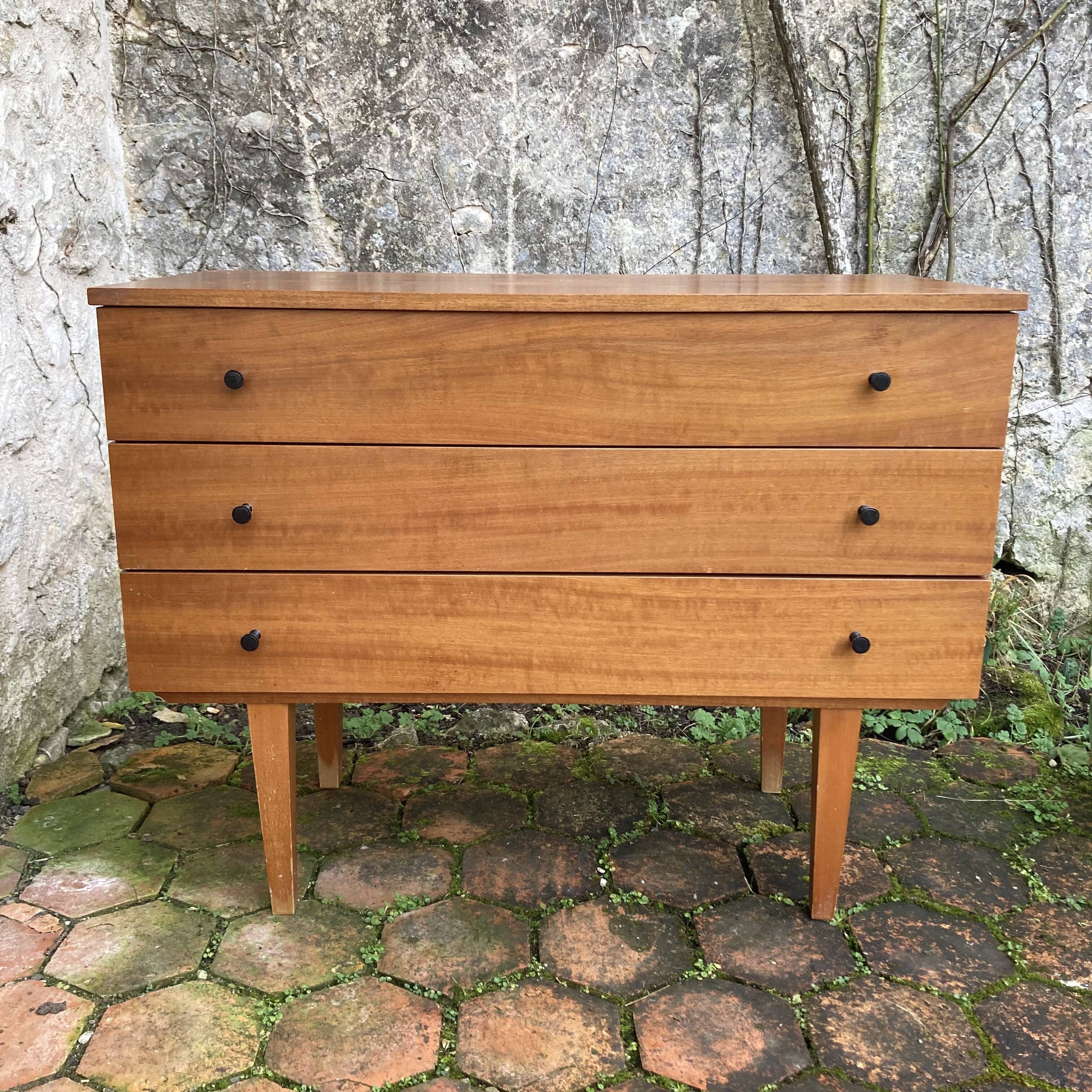 Vintage Scandinavian chest of drawers
