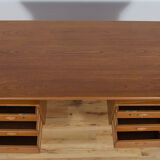 Mid-Century Danish Teak Desk by Kai Kristiansen for Feldballes Møbelfabrik, 1960s