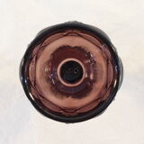 Advertising glass AVON purple decor in vintage relief