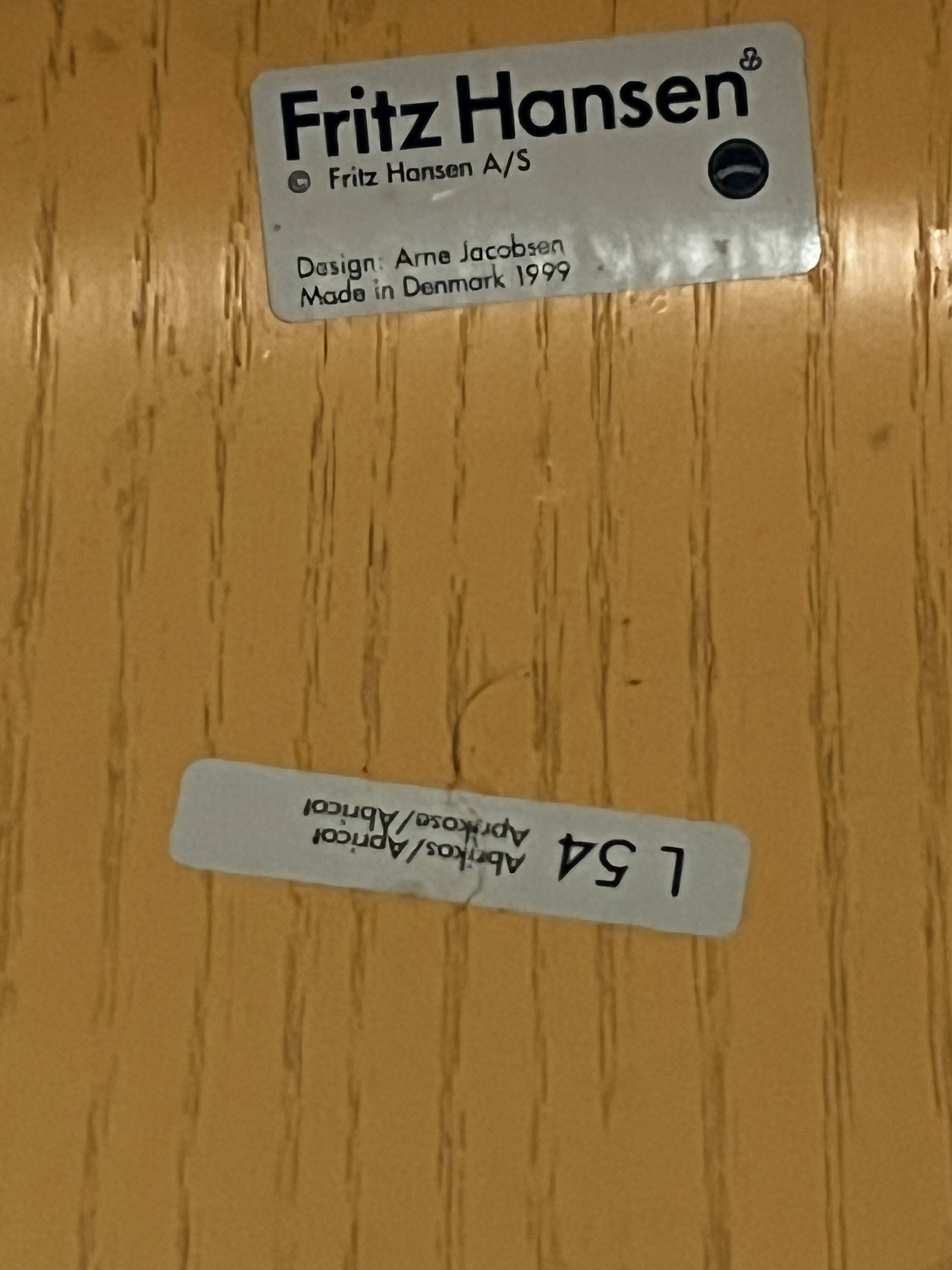 Set of Series 7 chairs by Arne Jacobsen for Fritz Hansen