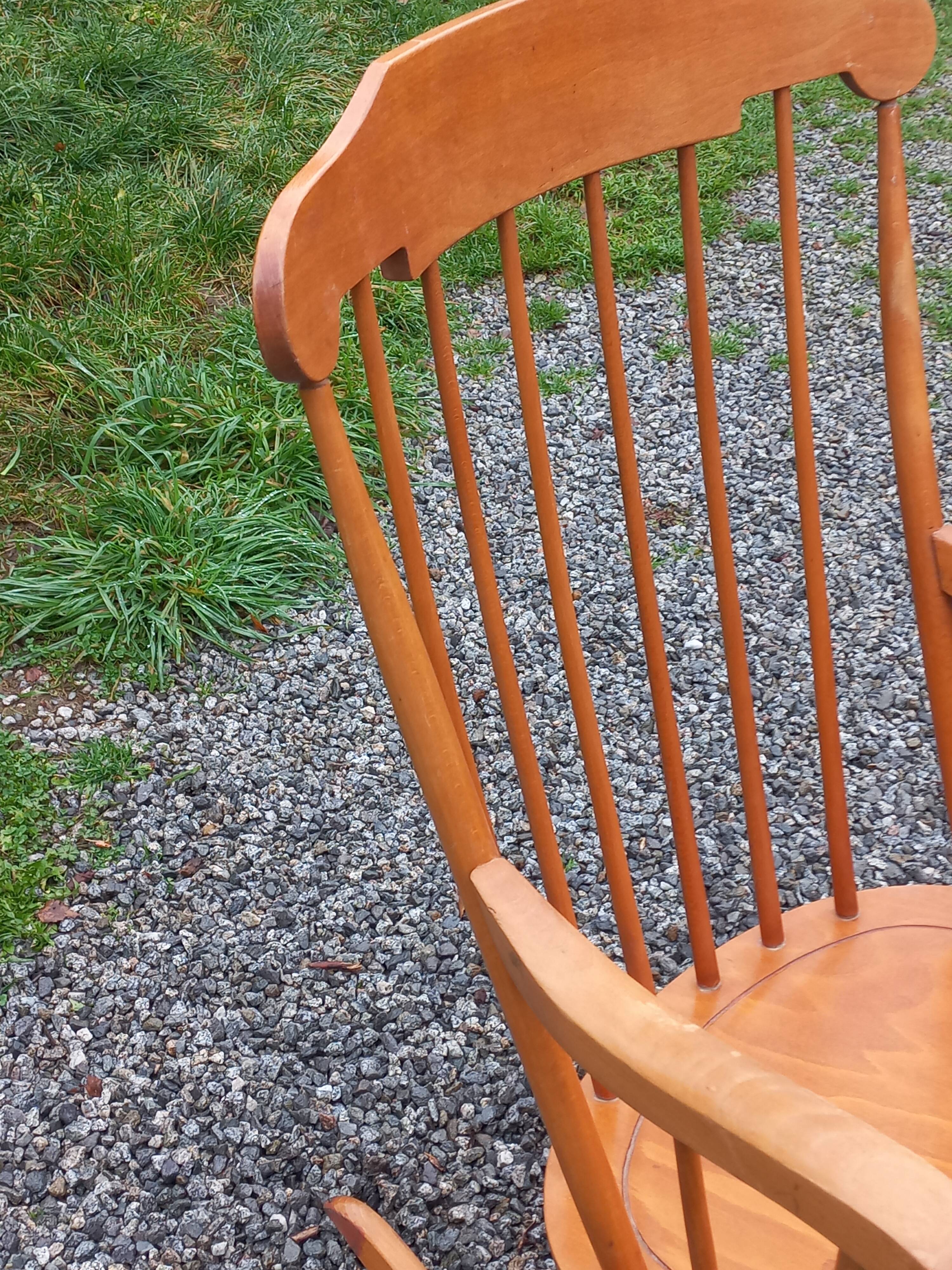 1970s Scandinavian style rocking chair
