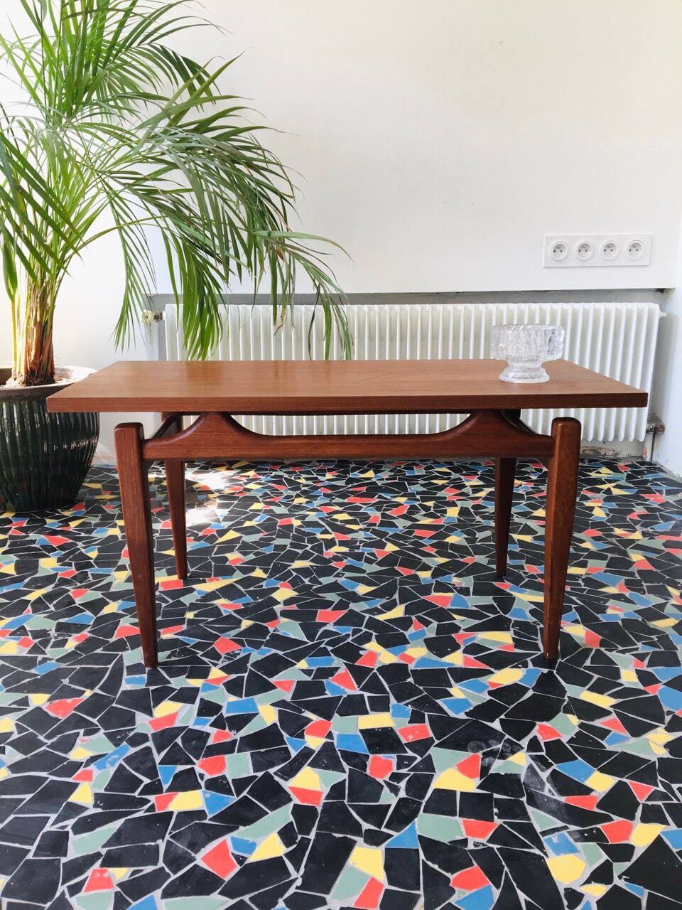 Teak coffee table by Louis Van Teeffelen