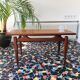 Table basse en teck par Louis Van Teeffelen