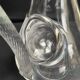 Orangeade pitcher with ice bag – Plain crystal – 19th century