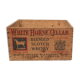 Caisse de whisky en bois vintage