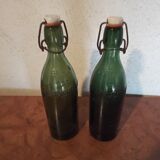 Two old beer bottles