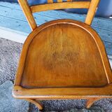 Duo of bistro chairs