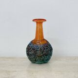 Rare Kjell Engman for Kosta Boda Sweden vase Rio face glass miniature vase